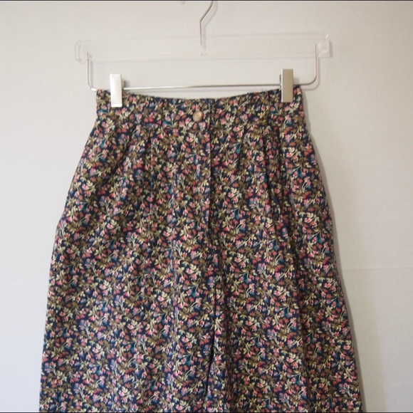 Talbots 80’s vintage floral pants 💐 - Picture 5 of 8